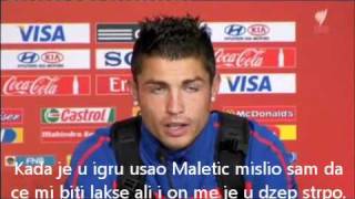 Interviju Ronalda poslije utakmice u Zenici (Bosnia vs Portugal)