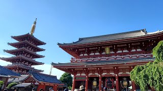 [CC] [Japan] Walking around Asakusa Area while Seeing Famous Places [Tokyo]