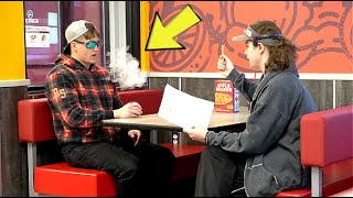 Vaping at Job Interviews!!