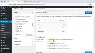 Primary menu setup - Roogan WordPress theme