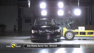 Euro NCAP Crash Test of Skoda Superb 2015