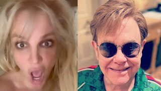 Britney Spears, Elton React To 'Hold Me Closer' Huge Launch