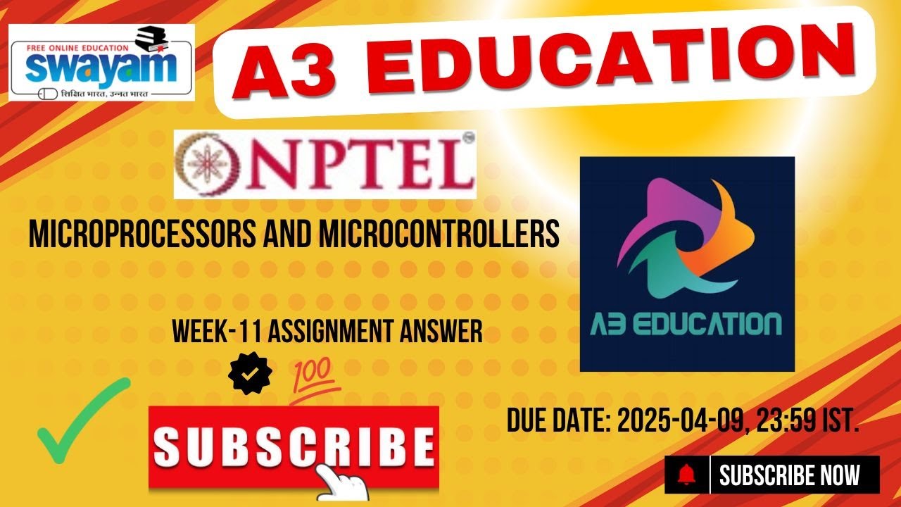 Nptel Microprocessors And Microcontrollers Week 11 Assignment Answers