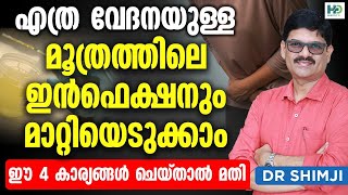 എത്ര വേദനയുള്ള മൂത്രത്തിലെ ഇൻഫെക്ഷനും മാറ്റിയെടുക്കാം | Urinary Tract Infection | Healthy Dr