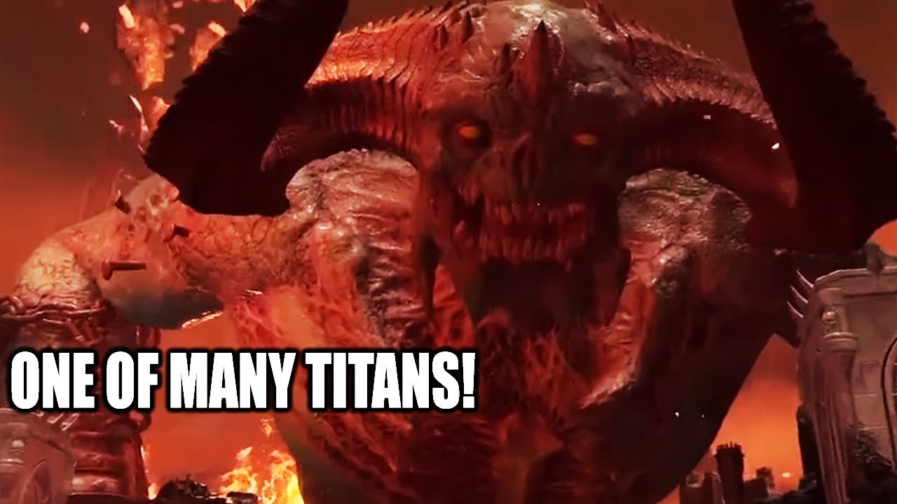 Doom Eternal Finally Reveals The Titan! + Multiple Titans! - YouTube