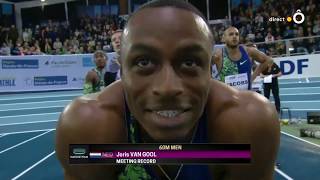 Ronnie Baker 6.44 MR Wins Men's 60m - Liévin Meeting Record 2020