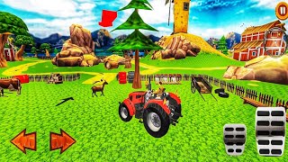 Real Farming Tractor Simulator 2020 ~ Wheat Harvester Tractor Driving ~ Start Gaming