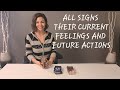 ALL SIGNS LIVE TAROT /THEIR CURRENT FEELINGS AND FUTURE ACTIONS TOWARDS YOU