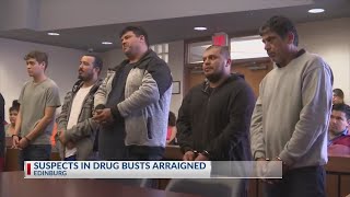 Edinburg Police Raids Yield Drugs, Currency and Arrests