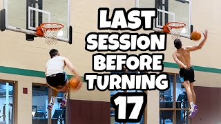 Last Dunk Session as a 16 Year Old