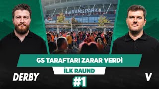 Mert Hakan sete çıksa Galatasaray taraftarını bu kadar iyi yönetemezdi | Sinan, Uğur | İlk Raund #1