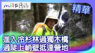 進入冷杉林過獨木橋 過陡上峭壁抵達營地｜臺東縣海端鄉 麥覺明【@ctvmit891集】