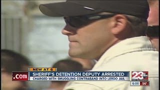 Kern County Sheriff's detention deputy arrested
