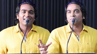 Vijay Sethupathi Superb Speech | Oru Nalla Naal Paathu Solren Press Meet