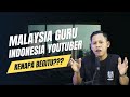 WHY IS TEACHER A DREAM IN MALAYSIA? WHILE YOUTUBER IS IN INDONESIA!