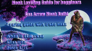 One of the fastest leveling builds for monk | Poe 2 early acess guide