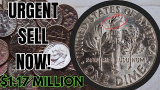 Top 5 Most Valuable One Dime rare Roosevelt Dime Coins worth A lot of money! Coins worth money!