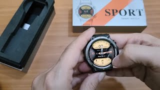 Smartwatch K56 Pro Unboxing And Quick Menu View