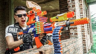LTT Game Nerf War : Warriors SEAL X Nerf Guns Fight Criminal Mr Zero For Nerf Disappeared Suitcase 2