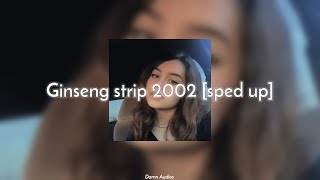 Yung lean - Ginseng strip 2002 🤧 [sped up] Damn Audios
