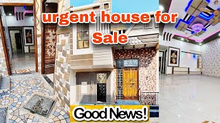 100 Sq yards house for Sale urgent. direct owner Mohd jameel 83286 46714