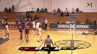 Marian Catholic vs Danville (Varsity Men's Basketball)