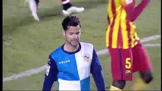 CE Sabadell 1 - 4 FC Barcelona B [31-01-2015] All Goals