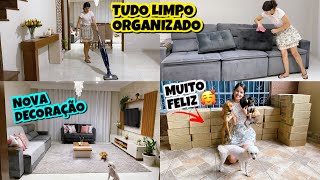 FAXINEI ORGANIZEI DECOREI | TAPETE NOVO | CHEGOU MATERIAL PARA REFORMA E MAIS