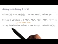 Arrays or ArrayLists - Intro to Java Programming
