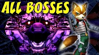 Star Fox Assault - All Bosses