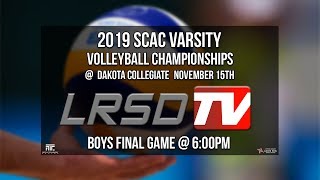 2019 SCAC Varsity Volleyball Championships - Boys Championship Game