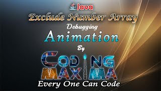 Exclude Number while reading Array | Arrays | core java | java | Coding Maxima | Coding