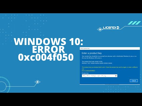 Windows 10 Pro Activation Error 0xc004f050 Tutorial by. Licendi