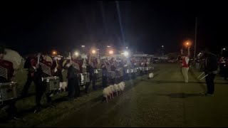 Oak Mountain HS Drumline 2024 | Pell City Marching Festival Warmup