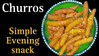 Churros Recipe in Tamil / Simple snack recipe / Easy evening snack recipe in Tamil