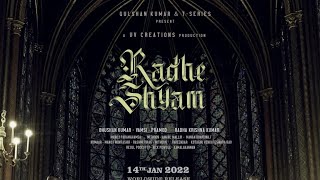 RADHESHYAM OFFICIAL TEASER #RadheShyam Poster Review | #PoojaHegde | #Prabhas | #GlobalPrabhasDay