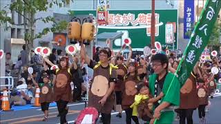 松山まつり２０１７　野球サンバ