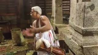 Artists Playing Thimilai Instruments at Thiruvattaru Athikesavan Temple பழம்பெரும் திமிலை வாத்தியம்