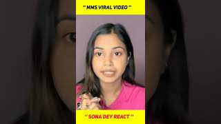 @SonaDeyYt React Of Viral Mms Video #shorts #mukulsonams #sonadey1440p