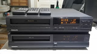 VHS Philips VR201 + Universum VR706