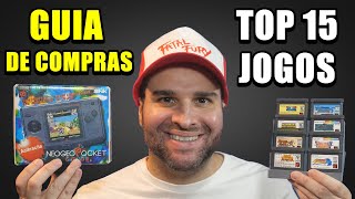 O CONSOLE DA SNK QUE NINGUÉM JOGOU - GUIA DE COMPRAS + TOP 15 JOGOS DO NEO GEO POCKET