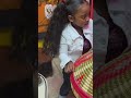 this is what happened when my daughter visited ethiopian restaurant