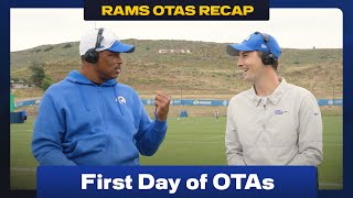 First Impressions After Day 1 Of OTAs | Rams OTAs Recap