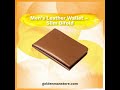 Men’s Leather Wallet – Slim Bifold