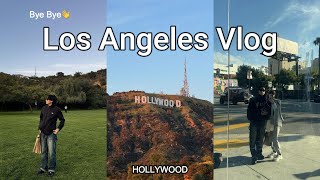 [LA vlog]ロサンゼルス旅行最終日の夜景が感動的だった/ハリウッド/グリフィス天文台/LA旅行vlog#4