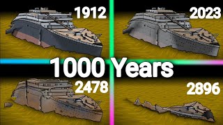 TITANIC Sunk in 1000 years🚢