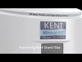 kent grand star 9litres wall mountable ro uv uf tdscontroller purifier unboxing u0026 installation