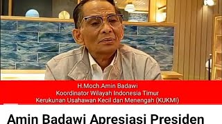 Amin Badawi Apresiasi Presiden Prabowo Bebaskan Hutang Pelaku UMKM