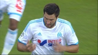 Goal André-Pierre GIGNAC (3') - EA Guingamp - Olympique de Marseille (1-3) - 2013/2014