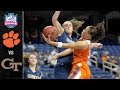 Clemson vs. Georgia Tech ACC Women's Tournament Highlights (2018)